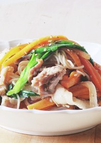 豚肉&緑黄色野菜のチャンプルー☆夜食昼食