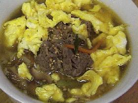 お茶漬け風クッパ(韓国の雑炊)de Tanto!