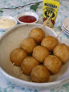 ☆新食感!もっちりポテツナボール☆