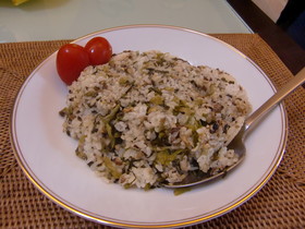 とってもヘルシー★高菜のチャーハン