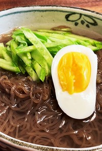 韓国冷麺スープ【日本の調味料５種だけ】