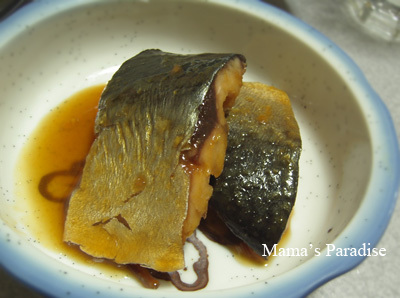鯖の味噌煮の画像