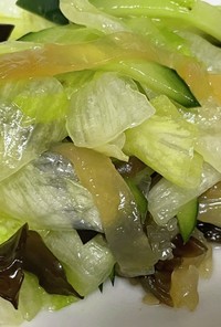 ヘルシー　山盛りクラゲの中華サラダ