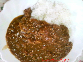 トマトカレーだよ♪