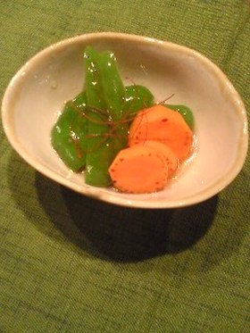 野菜の焼浸し
