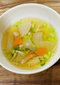 【保育所給食】おおきなかぶのスープ