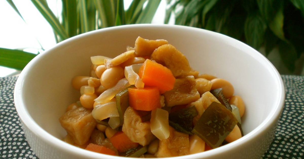 圧力鍋で時短！大豆の五目煮 by ちょしちょし 【クックパッド】 簡単おいしいみんなのレシピが322万品