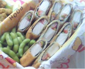 簡単!はんぺん春巻き☆明太子チーズ味