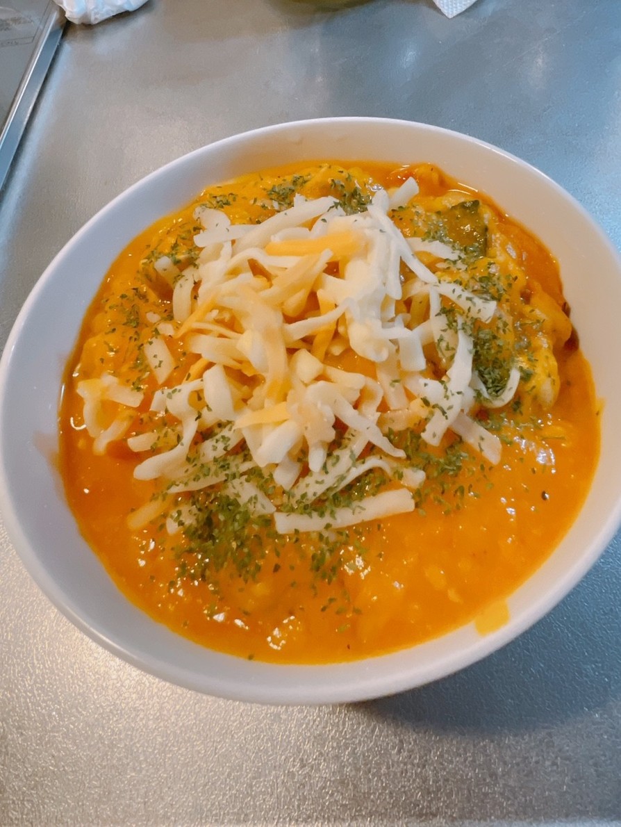 米粉で作る南瓜と玉ねぎの濃厚スープの画像