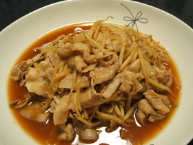 ☆豚バラ肉のさっぱり炒め☆