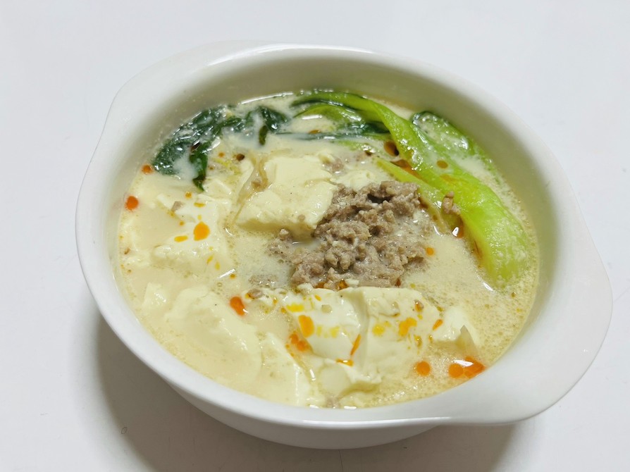 豆腐の坦々スープの画像