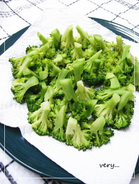 クック膳便利活用★小さなブロッコリー