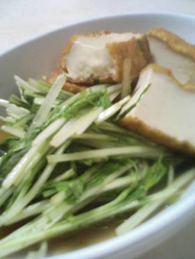 簡単美味しい★水菜の煮浸し