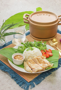 銅鍋てふてふで作る　タイ風 カオマンガイ