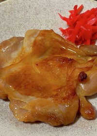 鶏もも肉の西京焼き