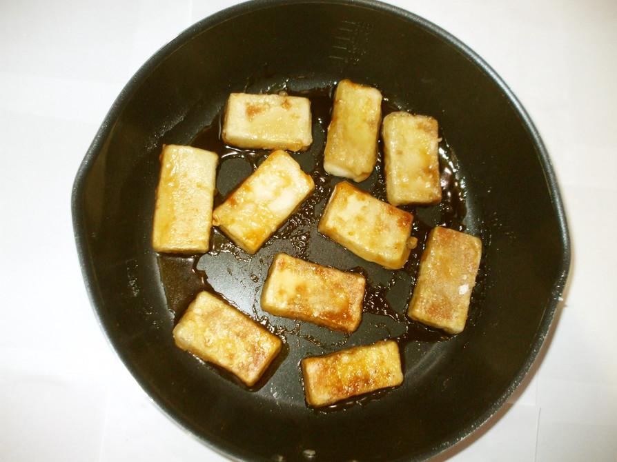 高野豆腐の照り焼き♪簡単の画像