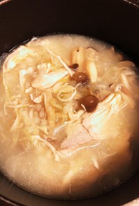 電気圧力鍋で参鶏湯(サムゲタン)