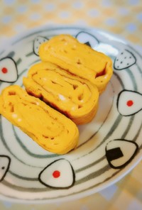 マヨネーズ入り♫甘めの卵焼き