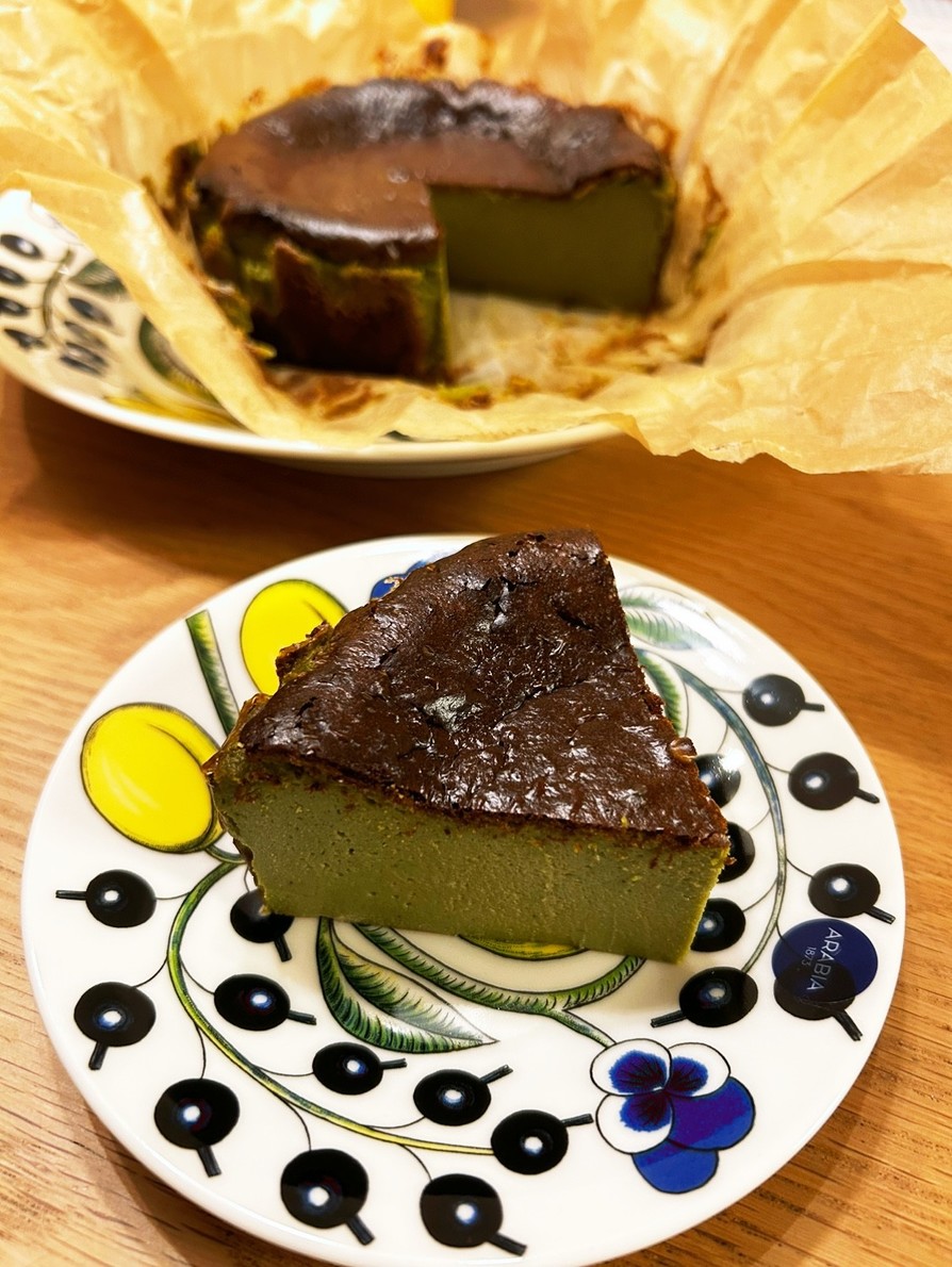 抹茶バスクチーズケーキ　5号の画像
