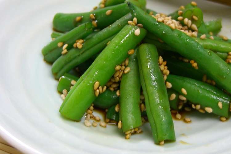 副菜やお弁当に いんげんの醤油和え レシピ 作り方 By はわいあんトマト クックパッド 簡単おいしいみんなのレシピが352万品