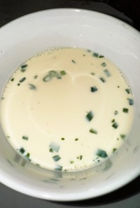 簡単冷製豆乳スープ
