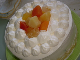 おたんじょうびケーキ