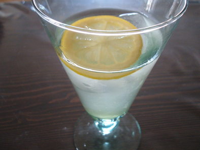 蜂蜜レモンソーダの写真