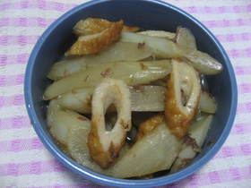 ウドうまっ♪ ウドとちくわ煮