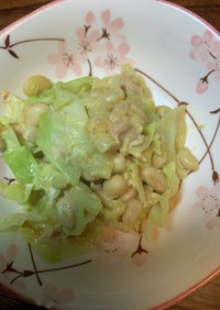 大豆とツナのカレーマヨサラダ