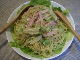 簡単にもう一品!の*ラーメンサラダ*