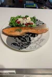時短レシピ★鮭のパセリバター焼き