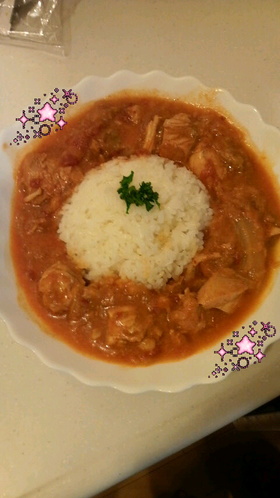 イタリアン☆胸肉でトマトクリームシチュー