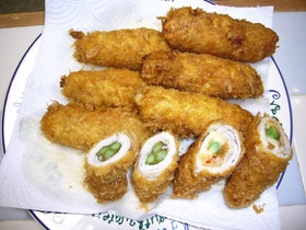 豚肉のまきまきフライ