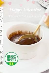 【簡単】子レンジ1分のガトーショコラ