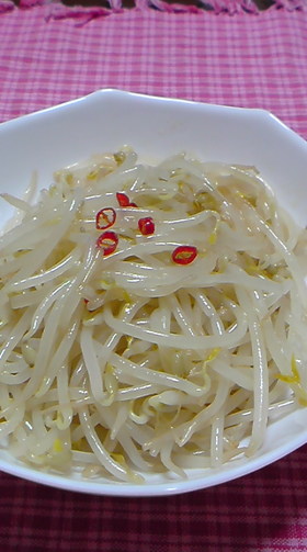 簡単(泣)モヤシのナムル