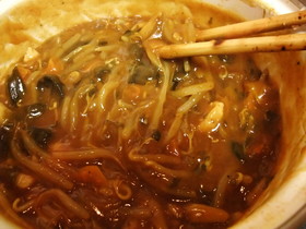 余りもの カレーあんかけ