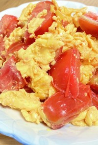 トマトと卵の炒めもの