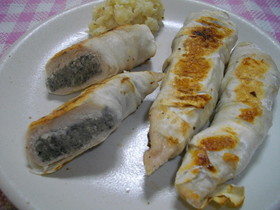 鶏ササミかんぴょう巻き