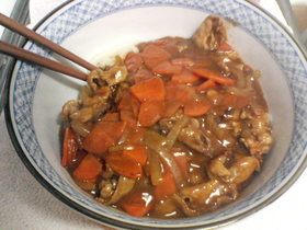 一人前の簡単☆カレーうどん
