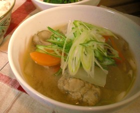鰯雲つみれ汁