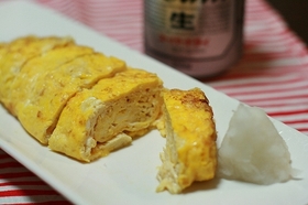 激旨!湯葉巻き込み出汁巻き。