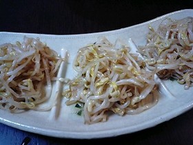 ピリ辛もやしナムル