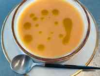 冷たいスープの画像
