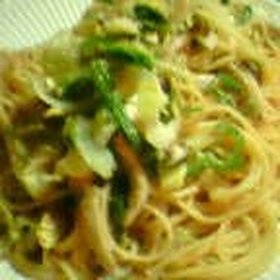 我が家の明太子スパゲッティ