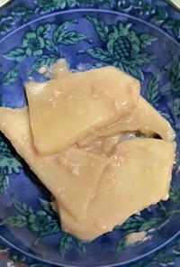 ポリ袋で新生姜の味噌漬け