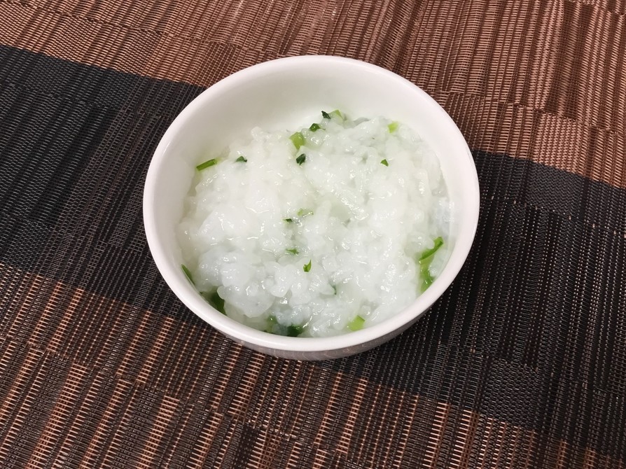 【離乳食★】カブのお粥 のイメージ