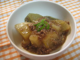 大根とひき肉の中華風トロトロ煮