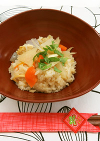 根菜ミックスの炊き込みご飯ｂｙ草津市