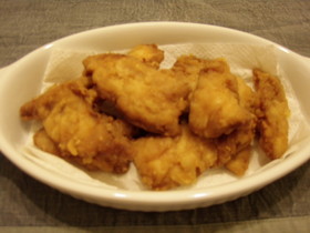 白身魚のしょうが醤油揚げ