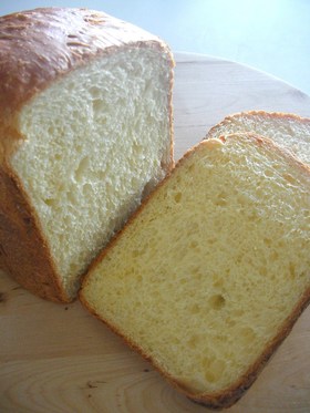 卵たっぷり♡HBでちょっとリッチな食パン